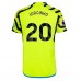 Tanie Strój piłkarski Arsenal Jorginho Frello #20 Koszulka Wyjazdowej 2023-24 Krótkie Rękawy